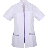 MISEMIYA - Casaca SEÑORA Mangas Cortas Uniforme Laboral CLINICA Hospital Limpieza Veterinaria SANIDAD HOSTELERÍA - Ref…